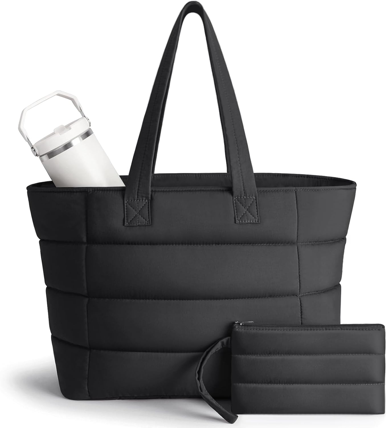 Women'S Tote Bags For Work - 여성용 푸퍼 토트백, 여행, 업무, 헬스장용