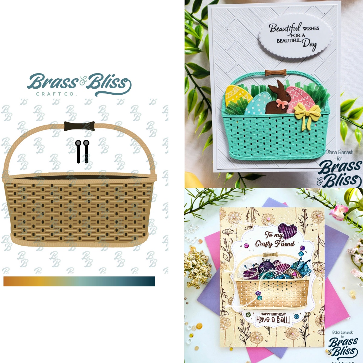 Basket Bag Wicker - 새로운 위커 바구니 금속 커팅 다이