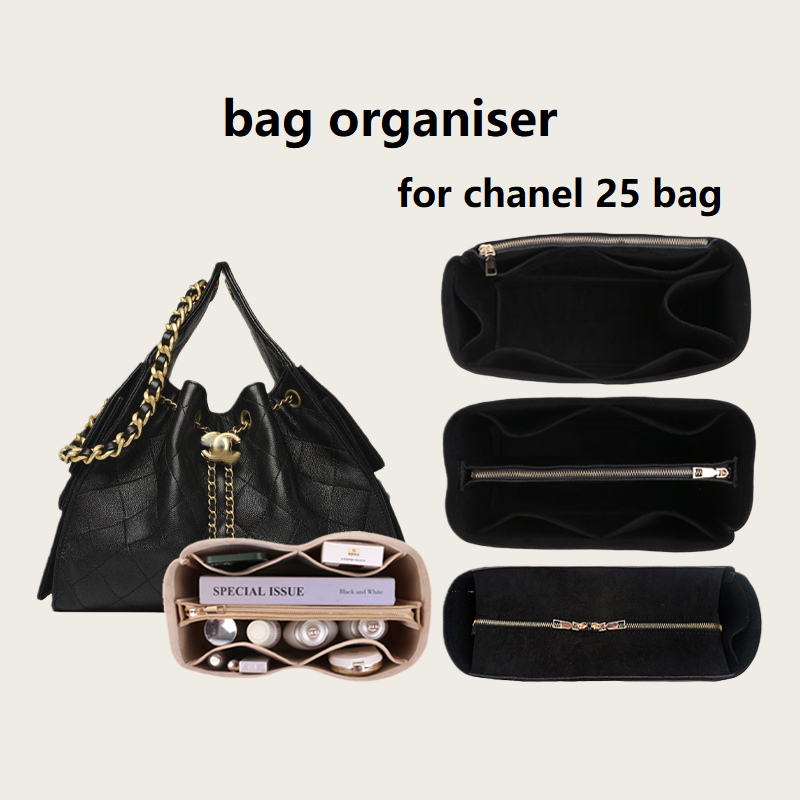 Women Bags Chanel - 샤넬 25 호보 메이크업 가방용 가방