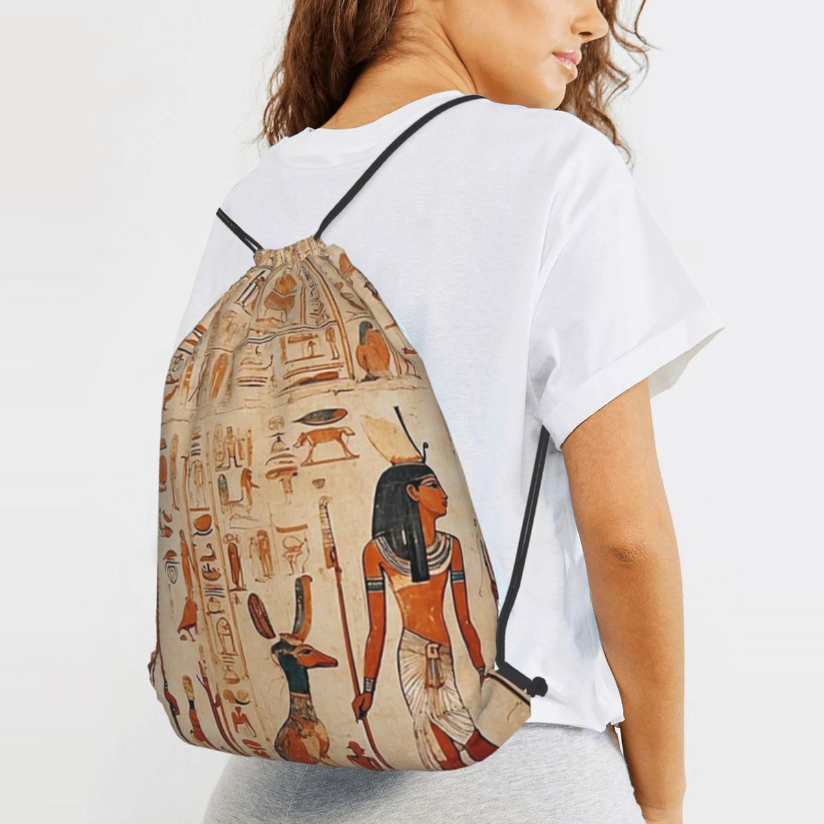 Women Bags Egypt - 고대 이집트 벽화 이집트 신화 배낭