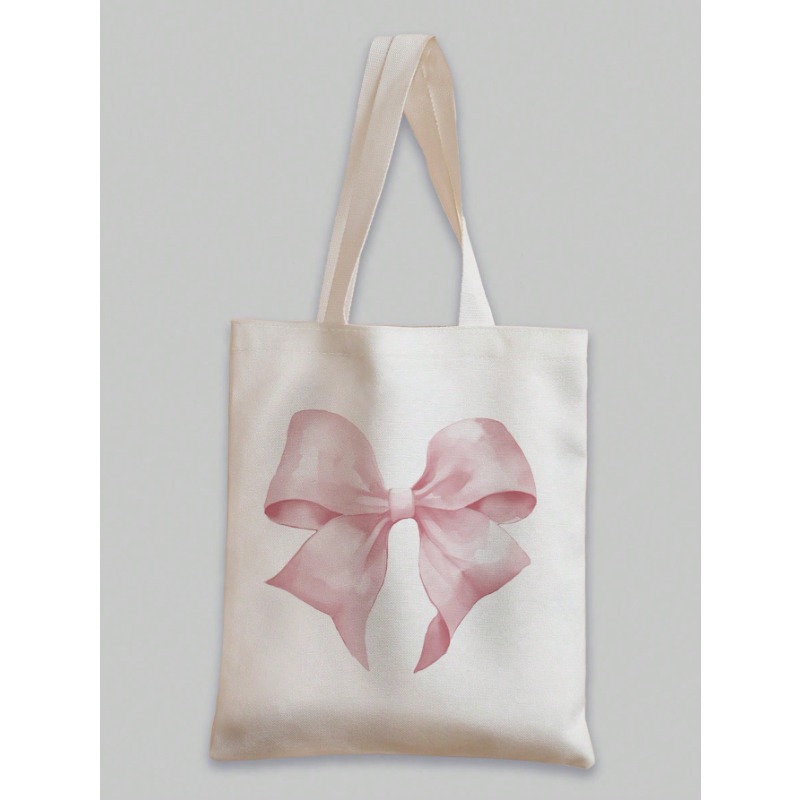ROMWE Kawaii Bow 패턴 캔버스 숄더백 발렌 - Women'S Tote Bags For Work 리뷰 및 가격