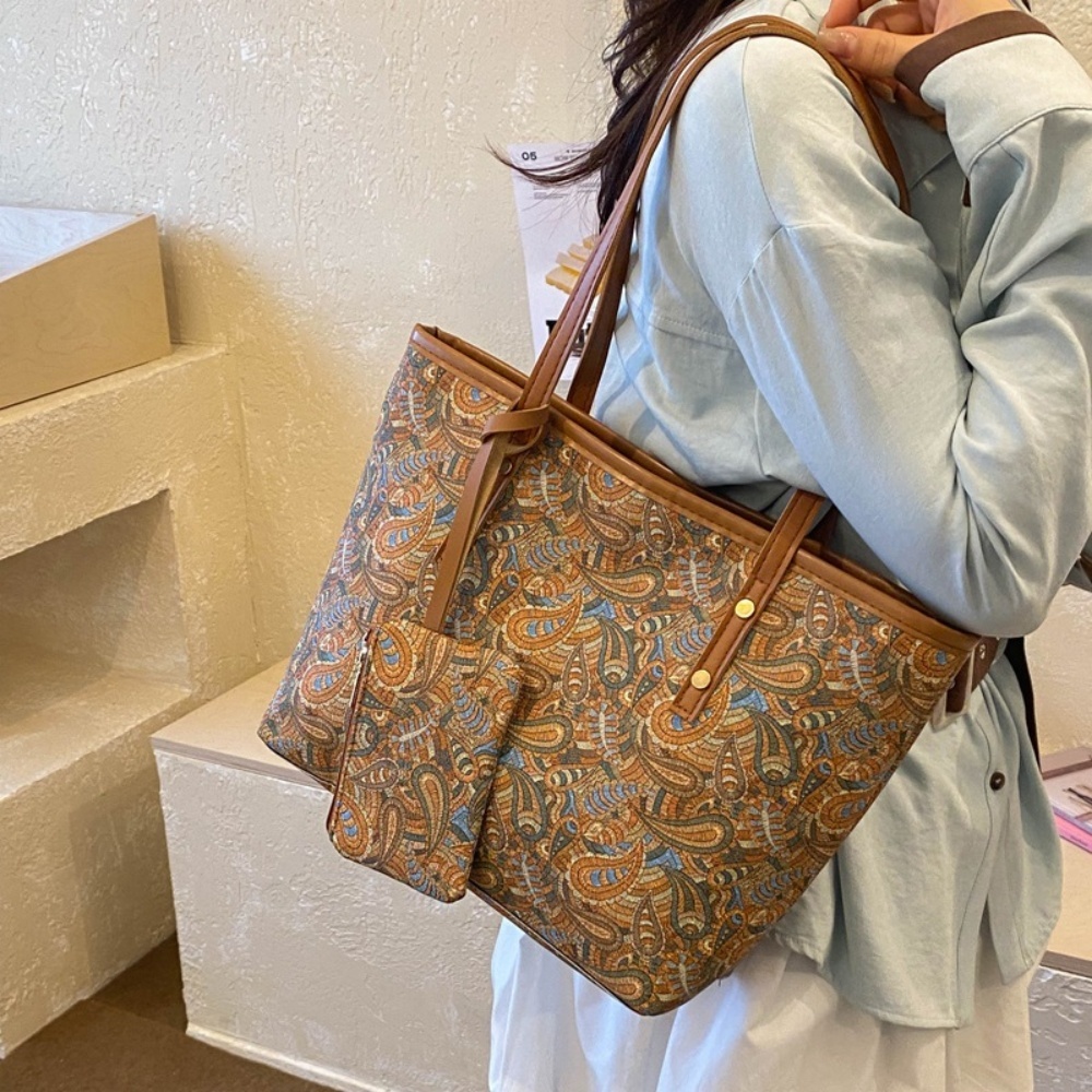 2PCS 여성용 대용량 토트백 동전 지갑 세트 한국 패 - Women'S Tote Bags For Work 리뷰 및 가격