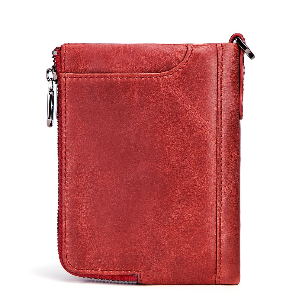 KAVIS-정품 가죽 여성 지갑 레드 Rfid 동전 지 - Women'S Bags At M&S 리뷰 및 가격