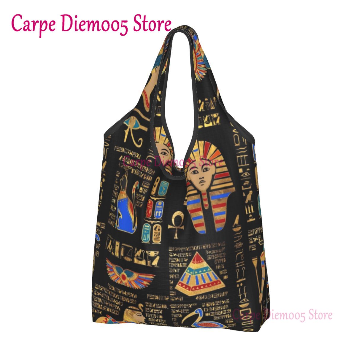 여성용 귀여운 고대 이집트 예술 쇼퍼 숄더백, 이집트  - Women Bags Egypt 리뷰 및 가격