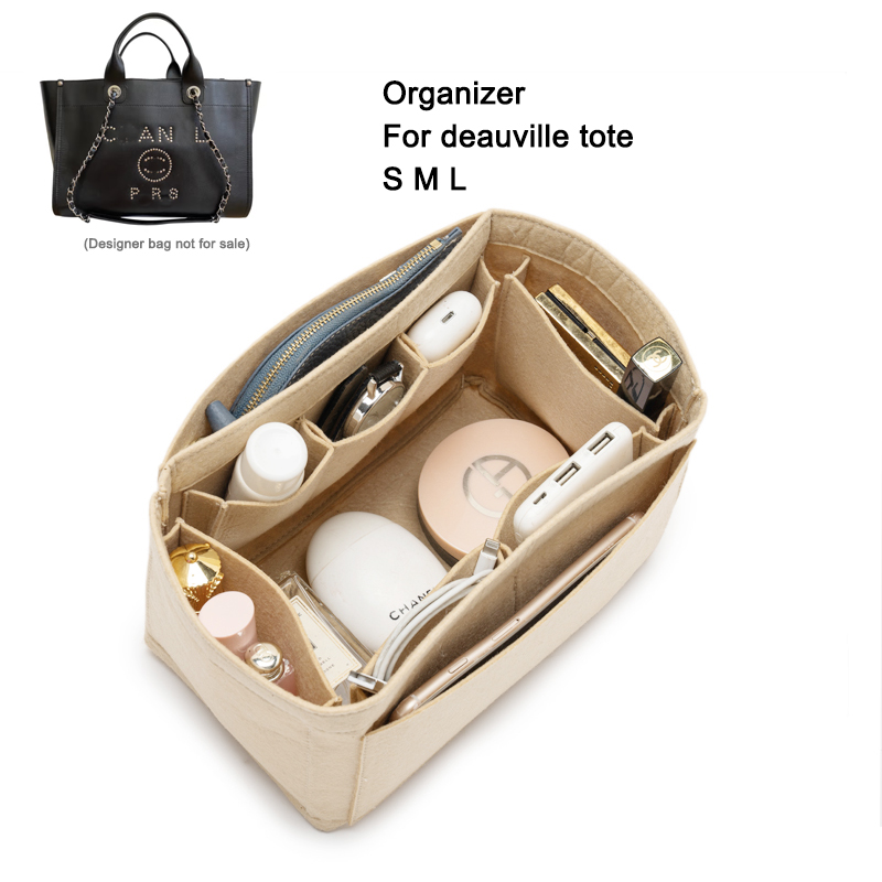 CC Deauville 토트 핸드백 라이너, 펠트 삽입 - Women Bags Chanel 리뷰 및 가격