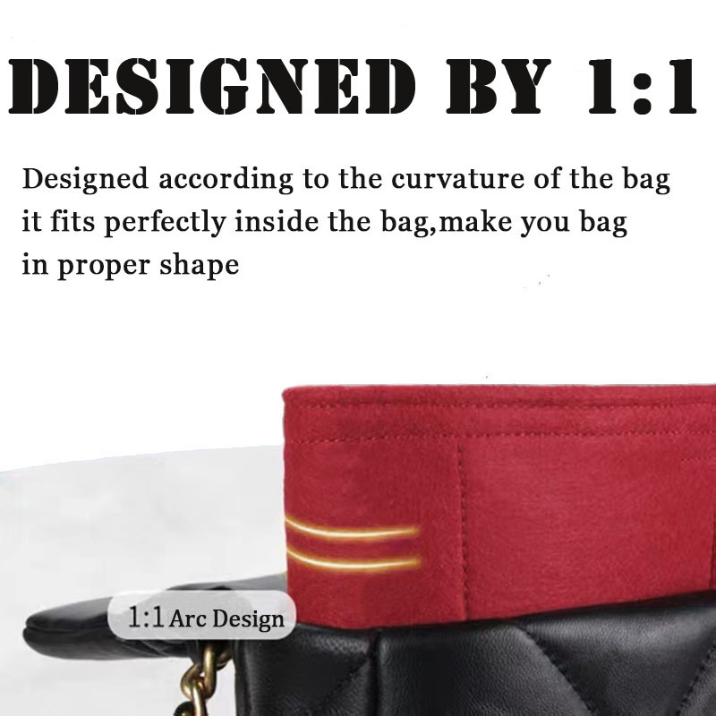 클래식 플랩 삽입 주최자 펠트 소재 여성 메이크업 가방 - Women Bags Chanel 리뷰 및 가격