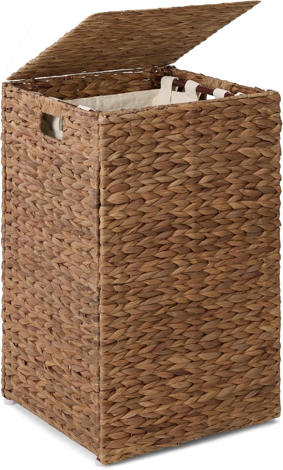 베스트 초이스 프로덕츠 소형 뚜껑형 세탁 바구니, 천연 - Basket Bag Wicker 리뷰 및 가격