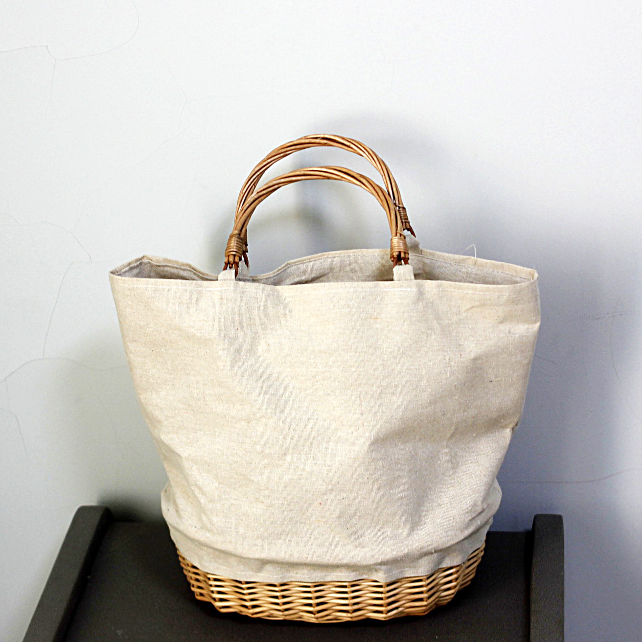 위커 바구니 가방 린넨 패치워크 여성 핸드백 수제 라탄 - Basket Bag Wicker 리뷰 및 가격