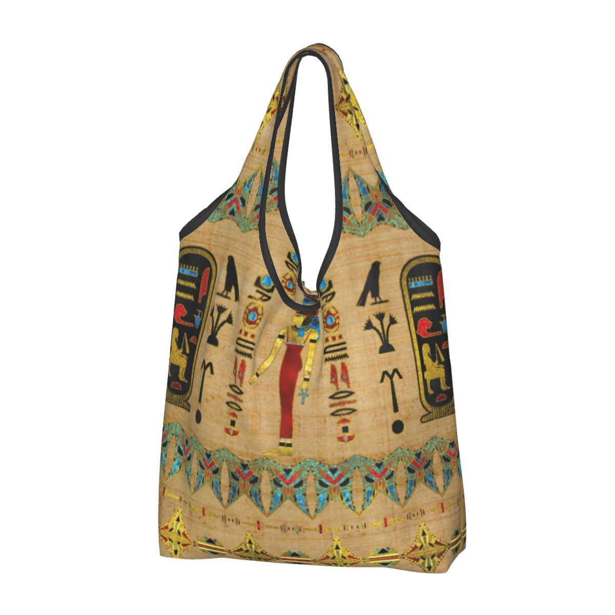 이집트 머트 심볼 쇼핑 토트백, 휴대용 숄더 쇼퍼, 고 - Women Bags Egypt 리뷰 및 가격