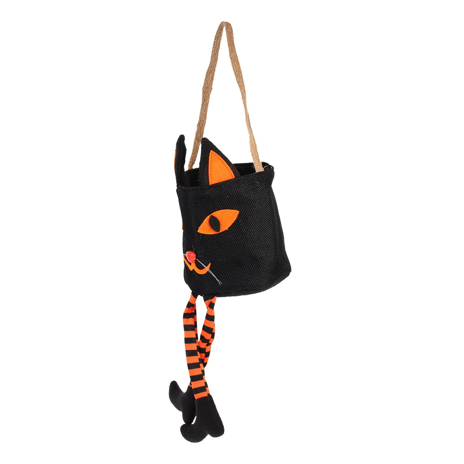 어린이 할로윈 사탕 가방 고양이 디자인 휴대용 천 사탕 - Basket Bag Wicker 리뷰 및 가격