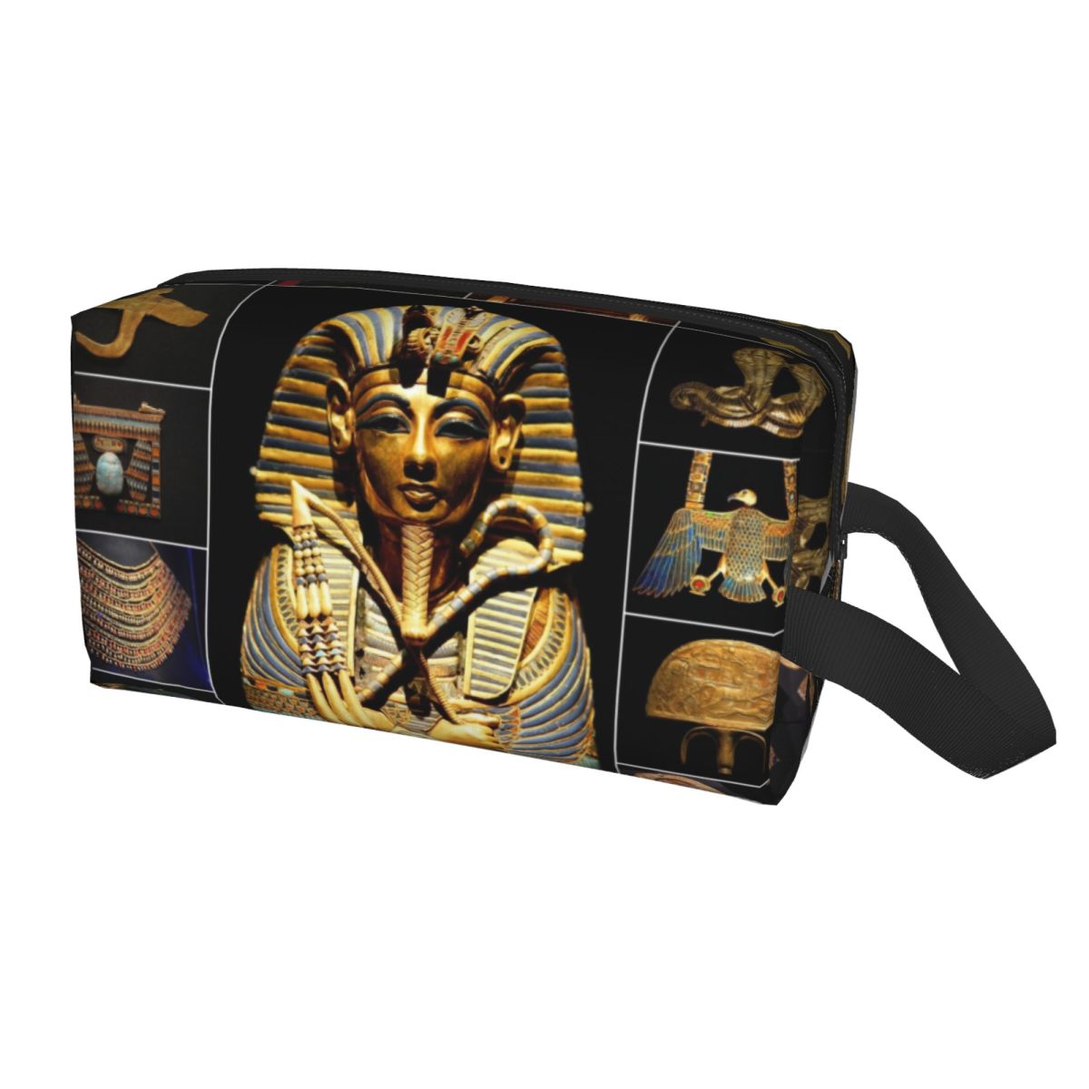 이집트 고대 왕 투탕카멘 히에로글리프 세면도구 가방 여 - Women Bags Egypt 리뷰 및 가격