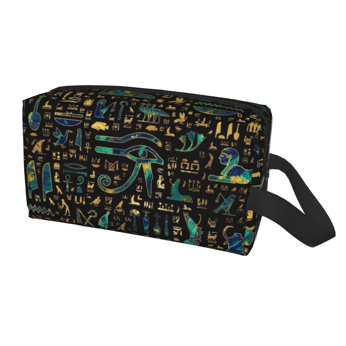 이집트 고대 왕 투탕카멘 히에로글리프 세면도구 가방 여 - Women Bags Egypt 리뷰 및 가격