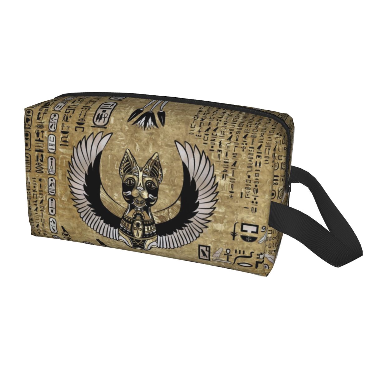 이집트 고대 왕 투탕카멘 히에로글리프 세면도구 가방 여 - Women Bags Egypt 리뷰 및 가격