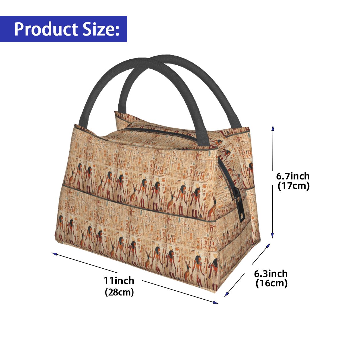고대 이집트 벽화 이집트 신화 여성용 절연 도시락 가방 - Women Bags Egypt 리뷰 및 가격