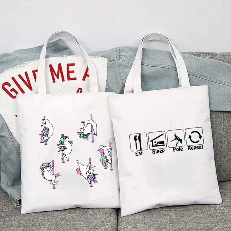 재미있는 폴 댄스 토트 백 귀여운 유니콘 가방 무료 배 - Women'S Reebok Bags 리뷰 및 가격